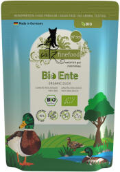 Catz Finefood 12x85g catz finefood bio No. 505 bio kacsa nedves macskatáp
