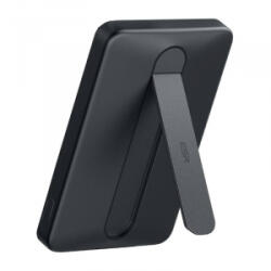 ESR Qi2 MagSlim 5000 mAh mágneses powerbank állvánnyal fekete (2G5220261) (2G5220261)