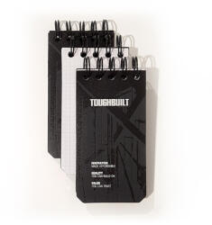 TOUGHBUILT 3db jegyzetfüzet - XS (TB-56-XS-3)