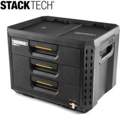 TOUGHBUILT StackTech XL méretű 3 fiókos szerszámtároló (TB-B1-D-70-3)