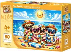 Art Puzzle Детски пъзел Art Puzzle от 50 XXL части - Лятна ваканция (35319) - ozone