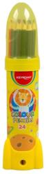 Keyroad Creioane colorate triunghiulare Keyroad KR972229, 24 culori (C4213)