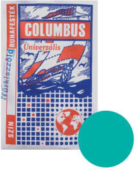 Columbus ruhafesték, batikfesték 1 szín/csomag, 5g/tasak, Türkiz zöld szín