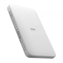 ESR Qi2 MagSlim 5000 mAh mágneses powerbank fehér (2G5210161) - aqua