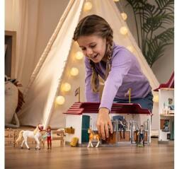 Schleich 42706 Tóparti tájház és istálló játékszett - Horse Club (42706) - pepita