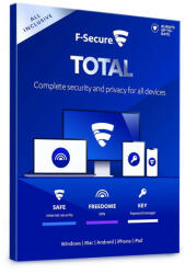F-Secure Total Security 7 eszközre 1 évre