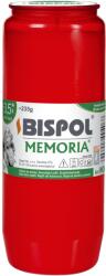 MONTELI Bispol WO4c memory spare gyertya, 84 óra, 235gr, piros (gem3276)
