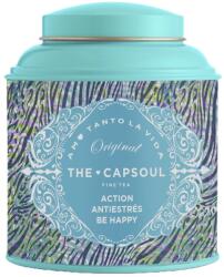 The Capsoul Tea, Antistress Be Happy, szűrős típusú, gyógynövényes, nyugtató hatású, stimuláns, természetes összetevők, 80 g (167211)