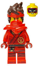 LEGO® Minifigurák Kai - Sárkány felemelkedése, Haj, Váll páncél njo0882 (njo0882)