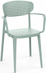 ROJAPLAST Aire Műanyag Kartámaszos Kerti Szék - Níluszöld