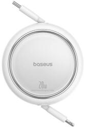 Baseus Kábel töltéshez és adatátvitelhez Baseus Free2Pull, USB-C/Lightning, 20W, 1m, fehér
