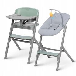 KinderKraft Etetőszék 4in1 110 kg Livy hinta Calme Green (KHLICA00GRE0000)