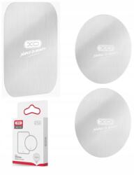 XO Y2 mágneses rögzítőlap készlet autós tartókhoz 3 db (Ezüst)