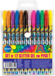Centrum Toll Gél és Glitter, 12 db/Szett (CT80785)