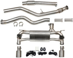 TURBOWORKS CatBack Exhaust System BMW F30 F31 F32 F34 F36 335i 435i 3.0T N55 Catback Active