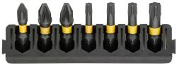 DEWALT 25 mm-es 7 bites tartó + bitek DT70813 (DT70813)