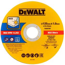DEWALT fémvágó tárcsák 125x1mm, 50 db DT20598 (DT20598)