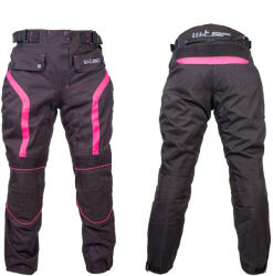 W-TEC Női motoros nadrág W-TEC Durmanes Lady fekete-rózsaszín XXL (26164-XXL)
