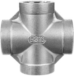 Gebo G316 rozsdamentes, saválló keresztidom, BBBB 3/4