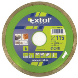 Extol 115 mm 108831 Disc de taiere