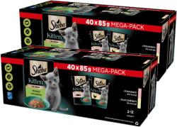 Sheba Sheba 80x85g Sheba Kitten variációk Finom változatosság szószban nedves macskatáp