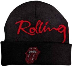 The Rolling Stones шапка Embellished Classic Tongue Black (<![CDATA[RSBEAN10B]]>)