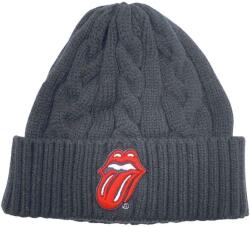 The Rolling Stones шапка Classic Tongue Cable Knit Black (<![CDATA[RSKBEAN01B]]>)