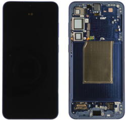 Samsung GH82-36368D-PA Gyári Samsung Galaxy S25 Plus OLED kijelző érintővel Sötétkék kerettel, előlap (GH82-36368D-PA)