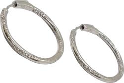ÉkszerM Ezüst Karika Fülbevaló SC 144487