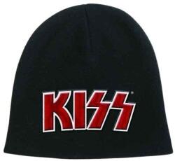 Kiss шапка Red on White Logo Black (<![CDATA[KISSBEAN03]]>)