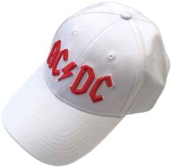 AC/DC Red Logo Шапка с козирка White (<![CDATA[ACDCCAP02W]]>)