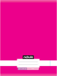 Nebulo Nebulo: Tűzött sima neon rózsaszínű füzet 80-32 A/4 (SI-MGM-1-A4-12348756) - jatekshop