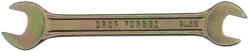 SIBRTEH 10x11mm kettős villás csavarkulcs sárga (143047)