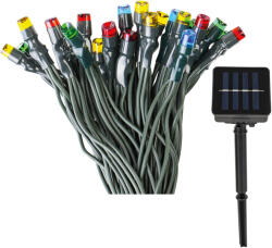  Platinium Napelemes LED fénylánc 100 dióda, 10 m, multicolor