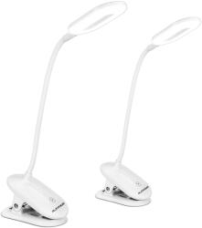  Platinium Akkus LED lámpa csipesszel KM-6716 2 db-os készletben