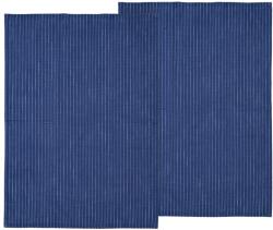 Södahl Két darab kék pamut törölköző szett Csíkos 70 x 50 cm (SOD-33544)