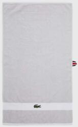 Lacoste pamut törölköző L Casual Argent 55 x 100 cm - szürke Univerzális méret