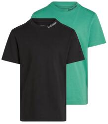 Calvin Klein gyerek pamut póló 2 db zöld, sima, IB0IB02444 - zöld 176