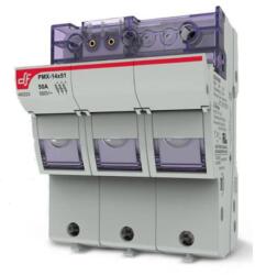 df Electric Hengeres biztosító aljzat PMX-10, 3P, kijelzővel (485111) (485111)