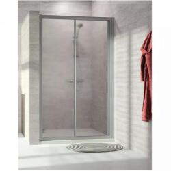 HÜPPE alpha 2 zuhany tolóajtó 120cm üveg / matt ezüst (A20402.087. 322) (A20402.087.322)