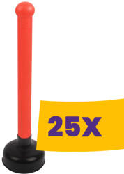 KEFA WC pumpa műanyag nyéllel (Karton - 25 db)