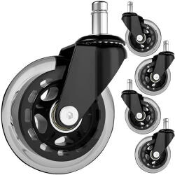 Malatec Office chair wheels - 5 pcs Malatec 22077