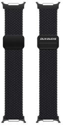 Samsung Galaxy Watch Ultra (47mm) SM-L705, textíl pótszíj, állítható, mágneses zár, Dux Ducis Mixture Pro, sötétszürke