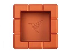 Colibri Heritage Cube Charcoal szivar hamutartó - Narancssárga színű (C-AT125T6)