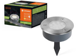 OSRAM Kerti lámpa kültéri LED spotlámpa napelemes 1W 70lm 3000K IP44 ezüst Endura Ledvance (4058075834606)