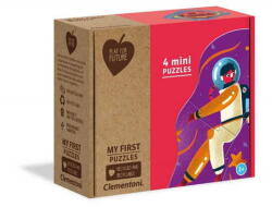 Clementoni Clementoni Első kirakóm - Az űrben 4 mini puzzle (20822 CL) (20822)