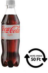 Coca-Cola Üdítőital Coca-Cola light, 0, 5l, DRS díjas