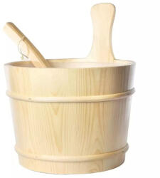  Găleată pentru saună cu polonic, 3l