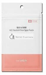 the SAEM See & Saw A. C. Control Clear Spot Patch 10mmx12db+12mmx12db