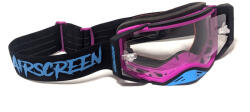  AirScreen AERO 01 EX védőszemüveg nyitható lencsével - fekete-pink (001-017-01)
